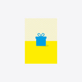 Geschenk – Postkarte
